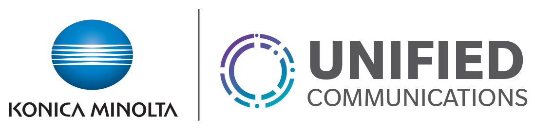 Unified Communications, Konica Minolta, logos, Allen Young Office Machines