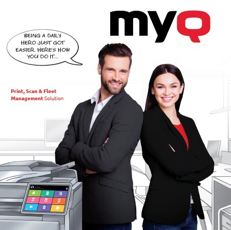 Kyocera, Software, Output Management, Myq, Brochure, Allen Young Office Machines